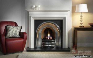 دفاية-جبس-مودرن-باللون-الابيض-بجوارها-كرسي-نبيتي-300x187