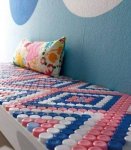 ابداع من أغطية القناني