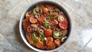 صينيه بطاطا باللحم المفروم