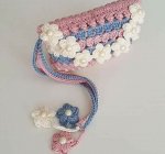 حقيبه يده من الصوف