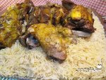 طريقة عمل مندي اللحم بالفرن بالصور
