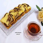 الكيك الرخامي