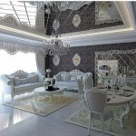 الجمال والرقي في بساطه الديكور والالوان الهادئة