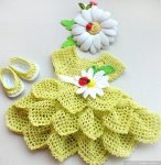 فساتين كروشيه صوف روعه للشتاء 