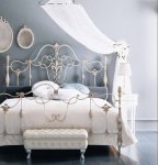 سرير معدن رجع موضة تاني