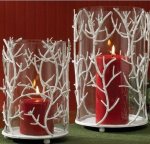 افكار شتائية رائعة  من اغصان الاشجار