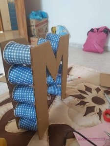 فكرة حلوة  لعمل حروف التزيين