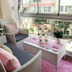جدد بلكونة شقتك لتشعربالراحه ديكور يهبل 