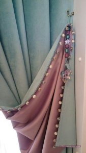 مشابك مميزة للستائر ..روعة