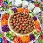 الفن في تقديم سفرة الطعام