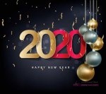صور تهنئة العام الميلادي 2020 New Year صور تهنئة العام الميلادي 2020 New Year