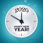 صور تهنئة العام الميلادي 2020 New Year