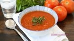 طريقة عمل شوربة طماطم بالريحان