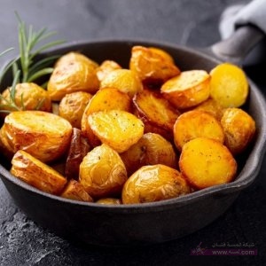 بطاطس محمرة بالزبدة