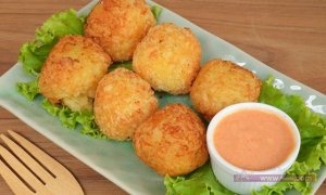 طريقة عمل كرات البطاطس