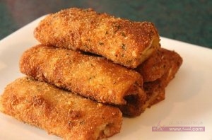 #اكلات رمضان  طريقة عمل سبرنغ رول باللحم والخضار