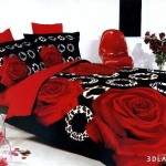 أحمرمفارش سريربلمسات ناعمة مفارش 2014