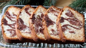 طريقة الكيكة الرخامية