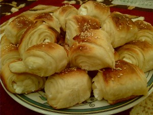 احلى اكلات رمضان 2014 فطيرة الجبن ( الكروسان )