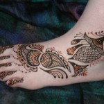 اجمل نقوش حنا ملونه 2014 , احدث نقش حنا ملون 2015