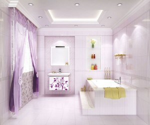 النصائح البسيطة  تجعل الحمام يبدو أوسع