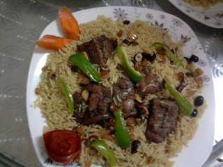 طريقه عمل مندى اللحم طريقه عمل مندى اللحم