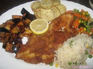 طريقة عمل سمك فيليه محمر بالتوابل