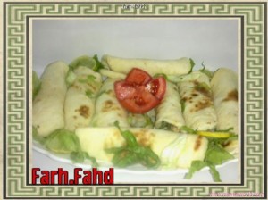 شاورما بخبز الصاج والخلطه المميزه..روعه وبالخطوات المصوره