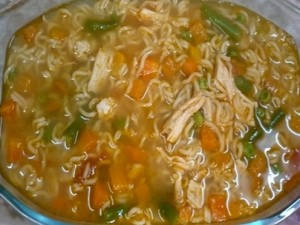 شوربة الخضار .. بطريقتي