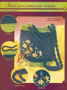 طريقة عمل شنط كروشيه2014