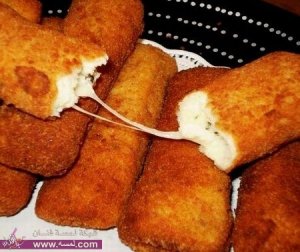 طريقة عمل اصابع موزاريلا مقرمشة