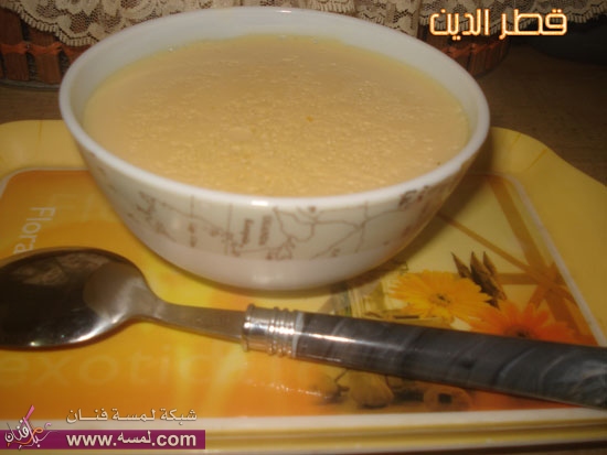 مهلبية بالقشطة على طريقة قطر الدين مهلبية بالقشطة على طريقة قطر الدين