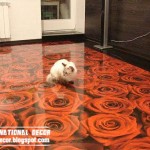 احدث ديكورات ارضيات _ بلاط ارضيات ثلاثي الابعاد 2014