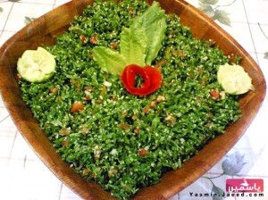 طريقة عمل التبولة