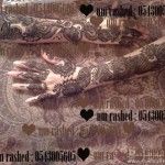 صور نقوش حناء أم راشد لأجمل عروس وللصبايا 2014_2015