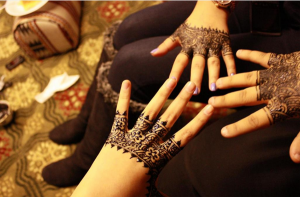 صور  نقوش حناء خليجية جديدة 2014