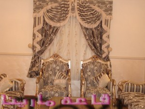 اجمل الستائر والدهانات للجدران 2014/2015