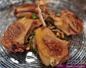 ريش مشوية بزيت الزيتون