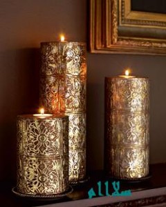 مقامات وشموع وزهور جميلة 2014