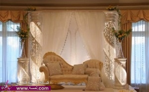 افخم تصميمات كوش 2014 للاعراس