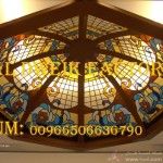 الزجاج المعشق اضافه رائعه لمنزل العمر2014