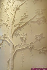 احدث  نقوش ديكورات جبس للفلل والقصور ديكور فخمه 2014