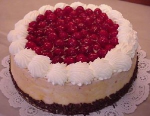 الكيك الاسفنجي دائريه