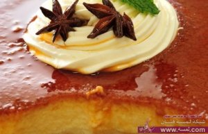 كيك الكريم كراميل