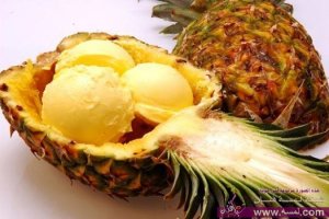 آيس كريم الأناناس