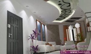بالصور احلى ديكورات جبس للاسقف موضه  2015