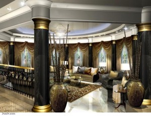 اجمل واحدث وافخم ديكورات الفلل