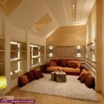 ديـكورات جبسية 2014 هادئه مريحــه