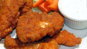 قطع الدجاج المقرمشة