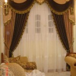 لمسات الابداع في تصميم الستائر 2014